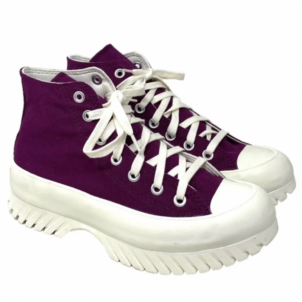 Converse Chuck Taylor All Star Lugged High Top New In Box Mystic Orchid
